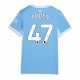 Manchester City Phil Foden #47 Replike Domaci Dres za Ženska 2026-27 Kratak Rukav